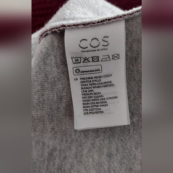 COS plum/wine/burgundy dress. EUC. Size M. - Picture 16 of 16